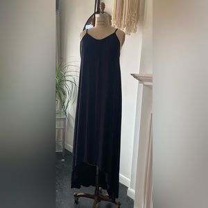 Black sundress dress size L